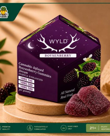 Wyld Cannabis Infused Boysenberry Gummies