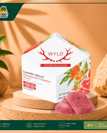 Wyld Cannabis Infused Pomegranate Gummies
