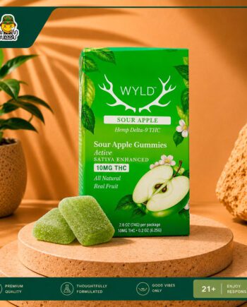 WYLD Hemp Delta-9 THC Gummies 10MG