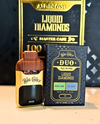 Big Chief Duo Liquid Diamonds 2000mg – Dual Flavor Disposable