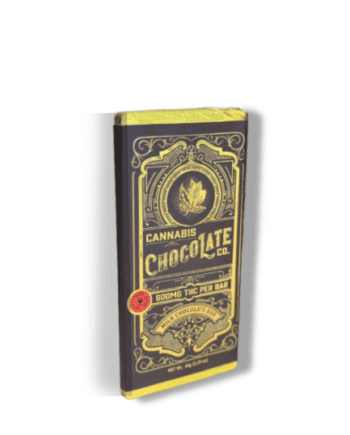 Cannabis Chocolate Co. 500mg Milk Chocolate Bar – Sativa