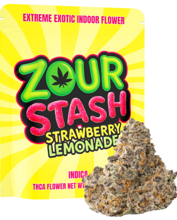Mylar Flower Strawberry Lemonade - 3.5g