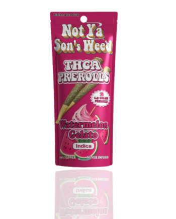 Not Ya Sons Weed THCA Pre-Rolls 2-Pack – Premium Whole Flower