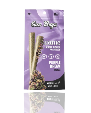 Gas Boys Exotic Whole Flower Pre-Rolls 2-Pack – Premium Strain Collection